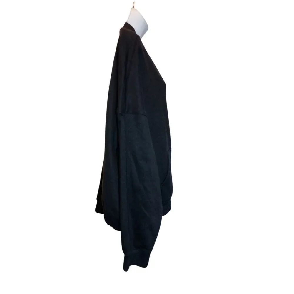 Tek Gear Ultrasoft Fleece Long Sleeve Womens Active Wear 2XL Full Zip Black - Picture 2 of 5